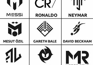 Today's Superstar Soccer Players Have Logos Too
